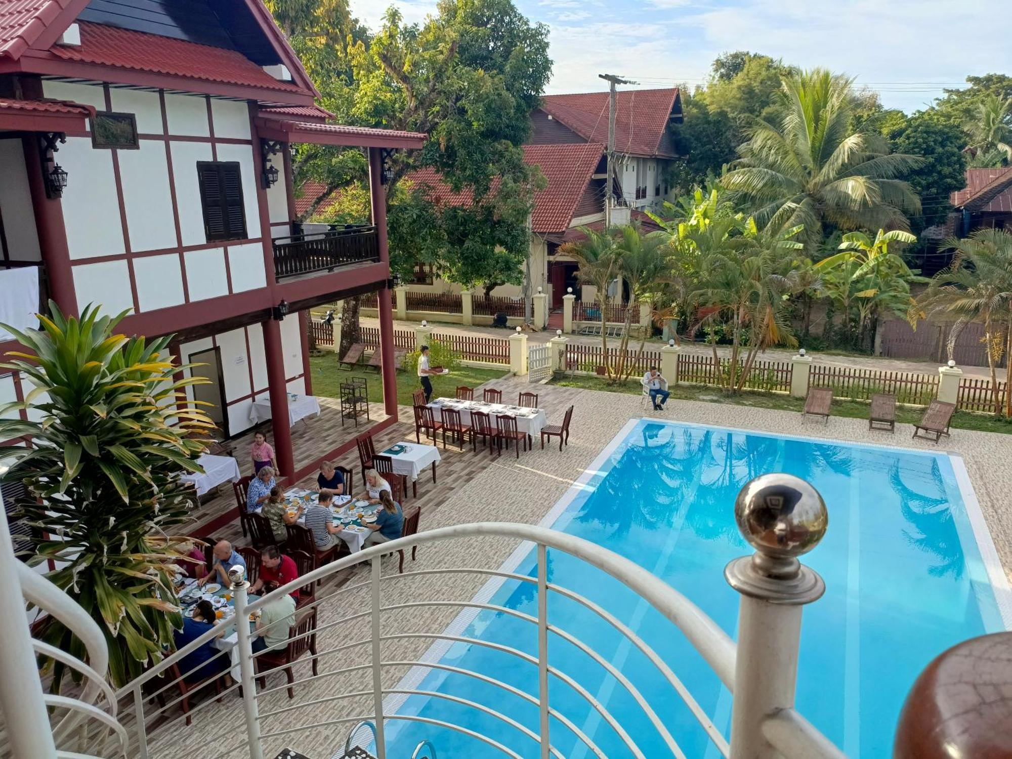 Kongmany Colonial House Hotel Muang Không Exterior foto